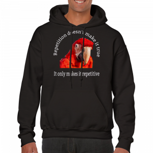 Repetition Doesn’t Make It True Hoodie