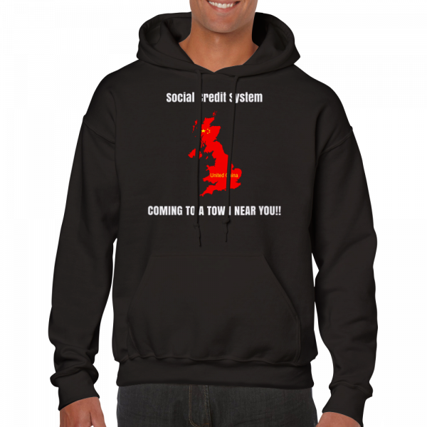 Social Credit System Hoodie UK