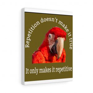 Repetition Doesn’t Make It True Poster