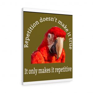 Repetition Doesn’t Make It True Poster