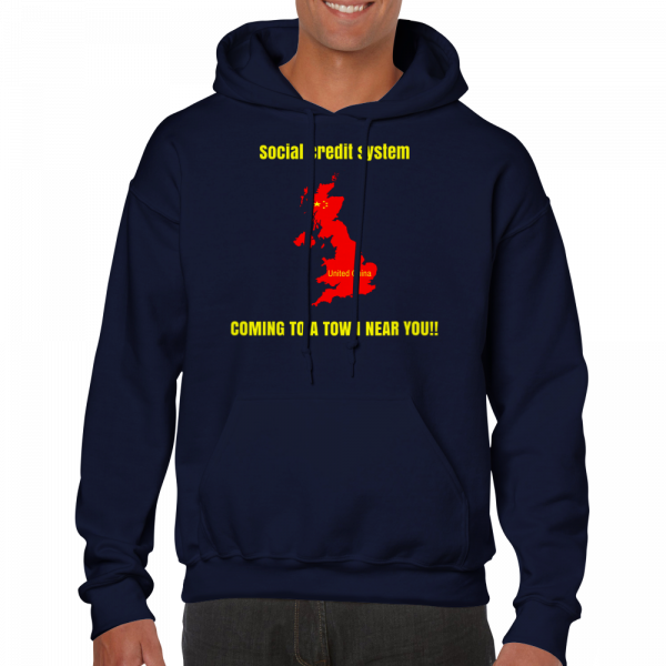 Social Credit System Hoodie UK