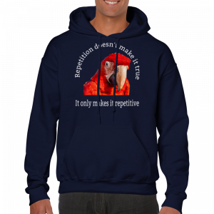 Repetition Doesn’t Make It True Hoodie