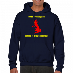 Social Credit System Hoodie UK