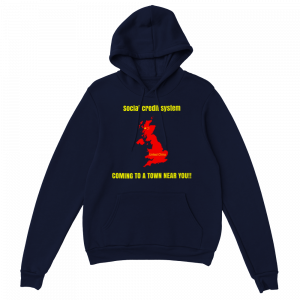 Social Credit System Hoodie UK