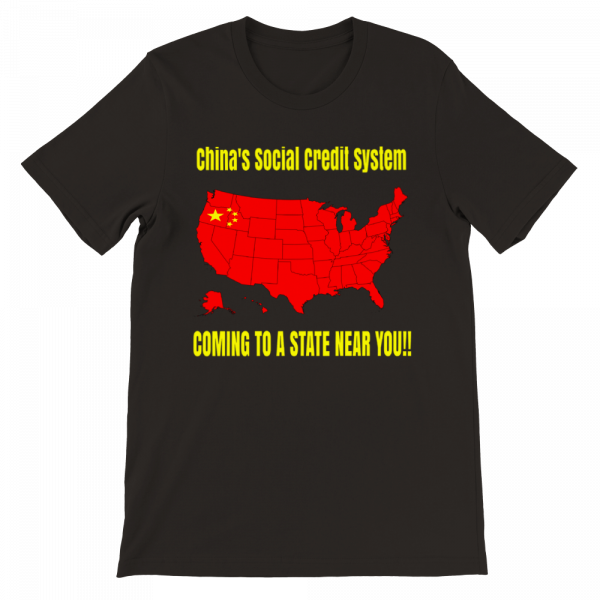 China's Social Credit System Tee USA